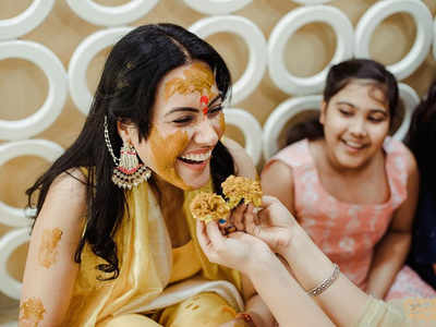 Shakti actress Kamya Panjabi beams with joy at her haldi ceremony; see pics