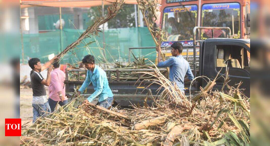 Green solution for temple waste | Kochi News - Times of India