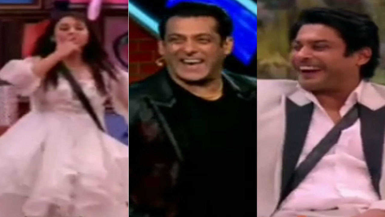 Bigg Boss 13 Shehnaz Gill mimics Sidharth Shukla host Salman