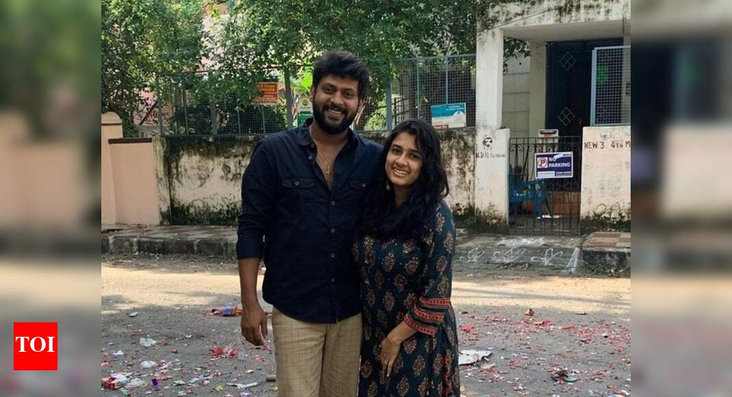 TV host Rio Raj and wife Sruthi Ravi share adorable wishes for each ...