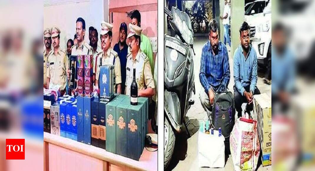 Hyderabad: Duty free liquor on sale gangs get rich while government Hyderabad: Duty free liquor on sale gangs get rich while government