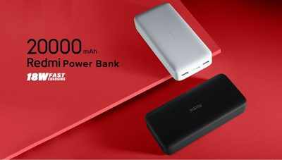 Redmi 10000mAh, 20000mAh power banks launched, price starts Rs 799