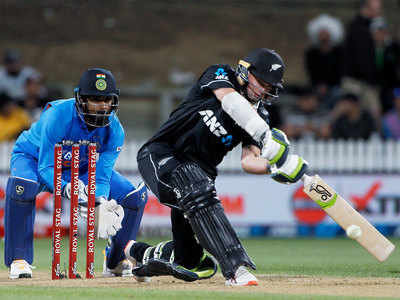 India Vs New Zealand 3rd Odi Highlights New Zealand Win By 5 Wickets Sweep Series 3 0 Cricket News Times Of India