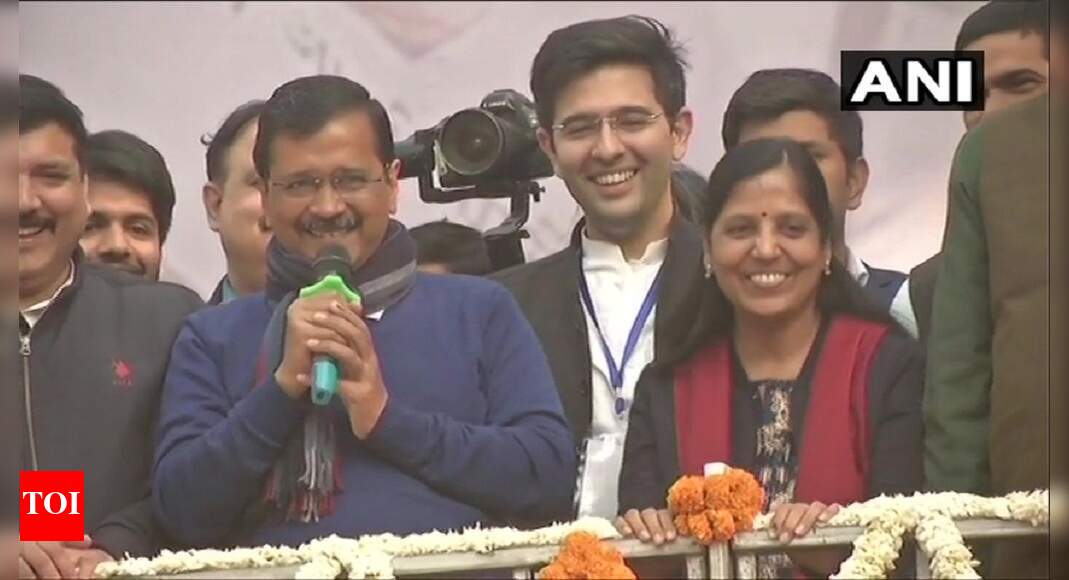 Hanuman ji has blessed us: Kejri on AAP victory