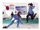 Self-defence training session for students