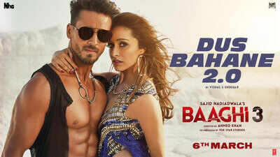 Baaghi 3 | Song - Dus Bahane 2.0