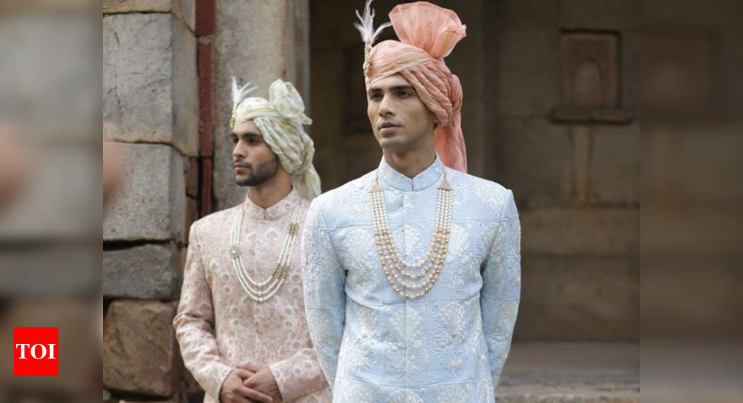 summer sherwani for groom