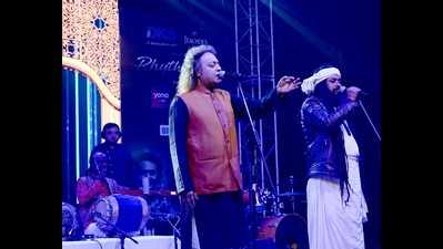 Tanmoy Bose performed with his son