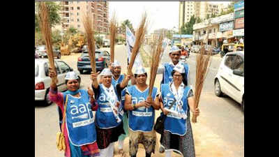 After Delhi clean sweep, AAP plans to replicate success in BBMP polls