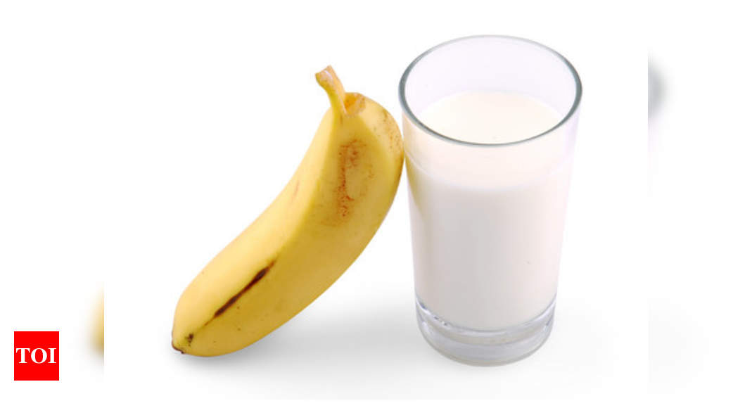 Is Mixing Banana And Milk Good For Your Health Times Of India