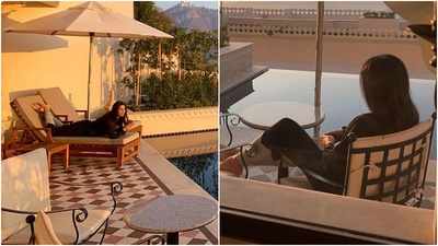These surreal photos of Sushmita Sen from her Udaipur vacation are must watch!
