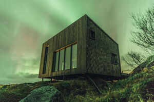 This village with tiny house in Arctic is a hotel, far from madding crowd