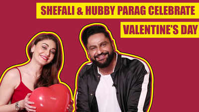 Exclusive - Bigg Boss 13’s Shefali Jariwala and hubby Parag Tyagi celebrate Valentine’s Day
