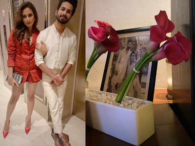 Happy Valentine’s Day: Mira Rajput decks up her home with roses as she celebrates the day of love with Shahid Kapoor