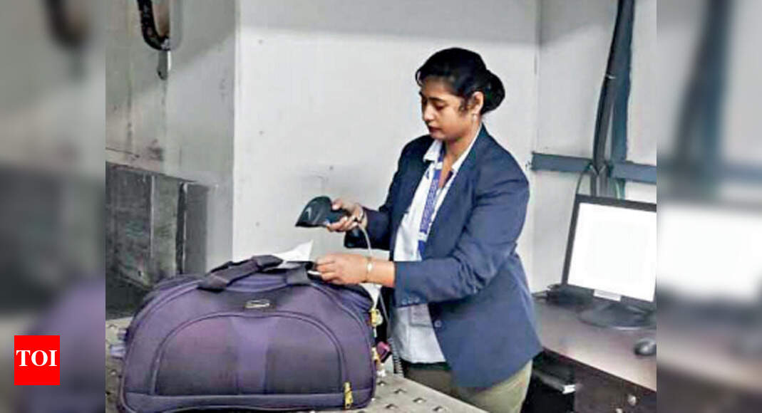 Kolkata airport domestic wing gets inline bag scan Kolkata News