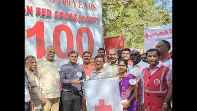 District collector flags off Indian Red Cross Society's centenary rally in Madurai