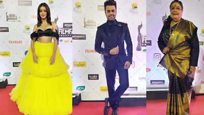 65th Amazon Filmfare Awards 2020: Ananya Panday, Maniesh Paul, Ranvir Shorey and Usha Uthap grace the Red Carpet