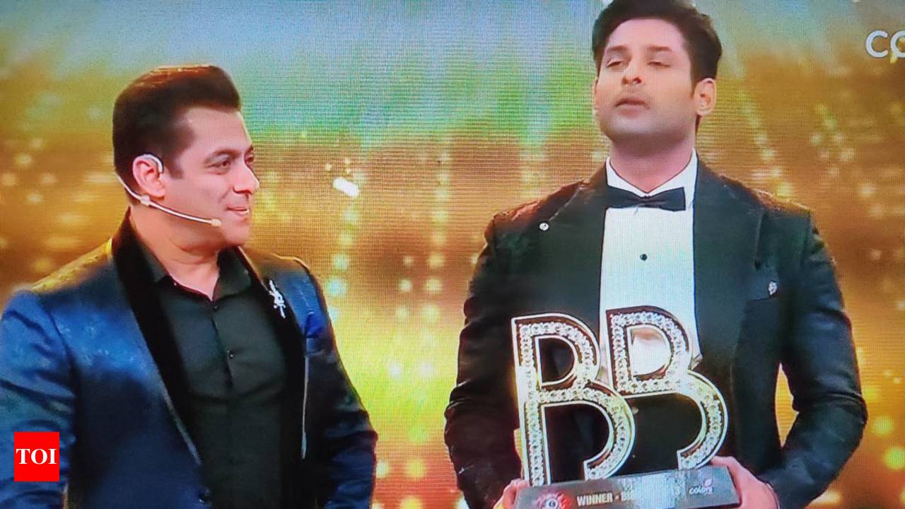 Bigg Boss 13 winner Sidharth Shukla bags the trophy wins cash