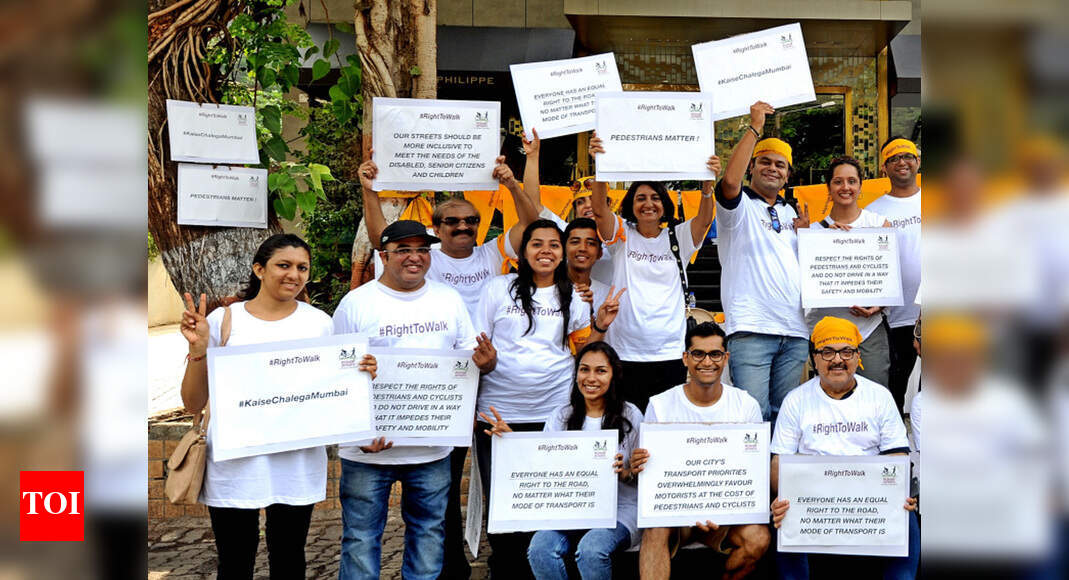 National Conference on right to walk organized by Parisar, Pune