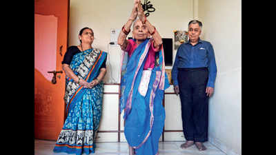 Maharashtra: 40 surya namaskars a day keep ‘101-year-old’ granny fit