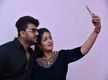 
When Meghana Raj and Srujan Lokesh took a selfie
