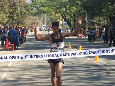Manipur's Daman Singh wins 50km race walk event in National Championships
