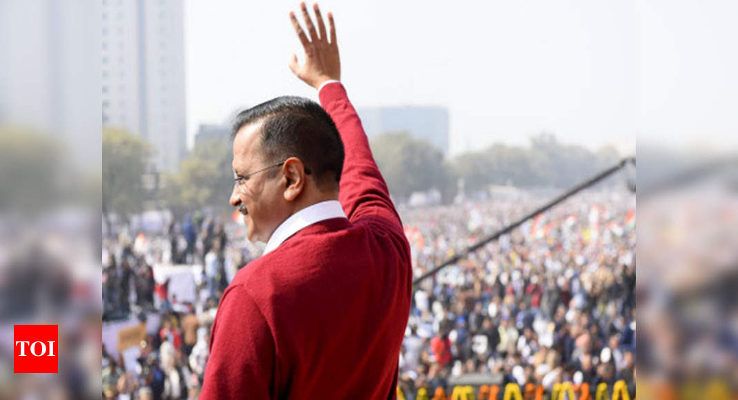 Arvind Kejriwal: 'Aam aadmi' who reclaimed Delhi for third time - Times of India