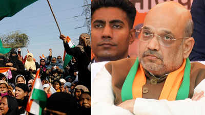 Shaheen Bagh protesters march to meet Amit Shah, stopped by cops on the way
