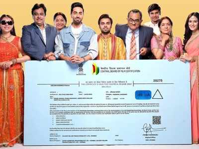 'Shubh Mangal Zyada Saavdhan': Ayushmann Khurrana and Jitendra Kumar's love story gets a U/A certificate from CBFC