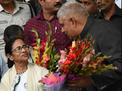 Mamata Banerjee holds meeting with Bengal governor