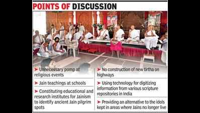 Mega Jain monks meet to discuss reform plans