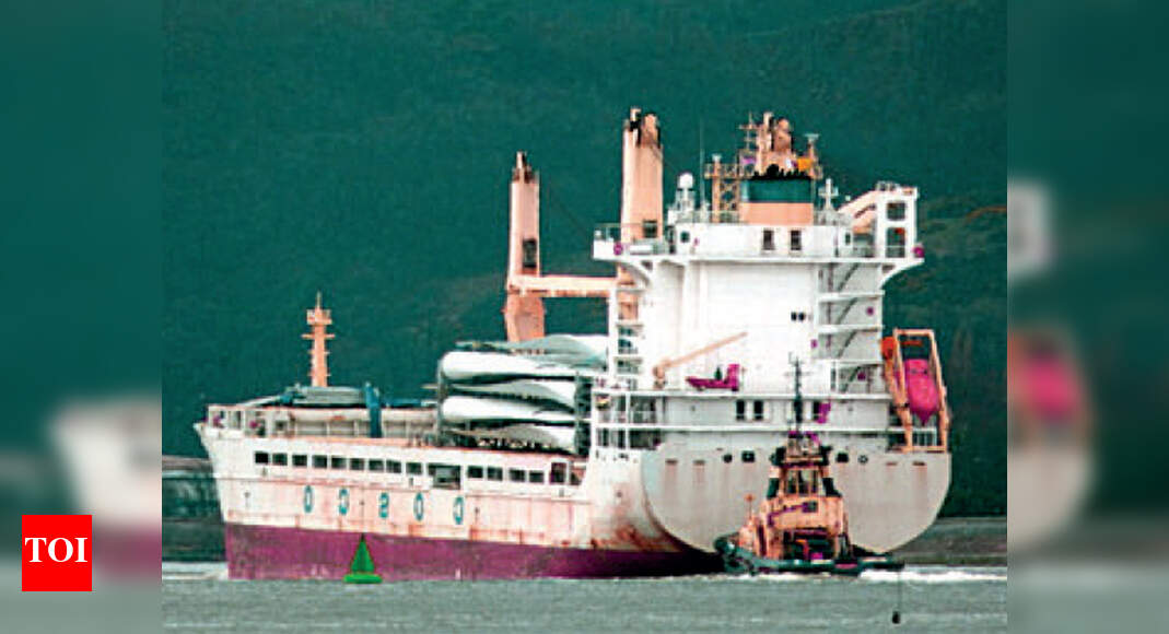 ‘Suspicious’ Chinese ship seized at Kandla