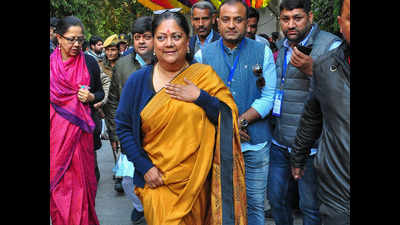Rajasthan: Bungalow remains with Vasundhara Raje