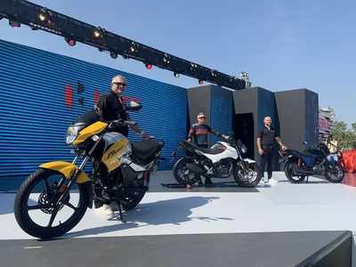 Hero Motocorp Unveils Three Motorcycles In 100 160 Cc Segment Times Of India