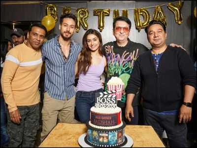 ‘Baaghi 3’ stars Tiger Shroff and Shraddha Kapoor celebrate Sajid Nadiadwala’s birthday, see pics