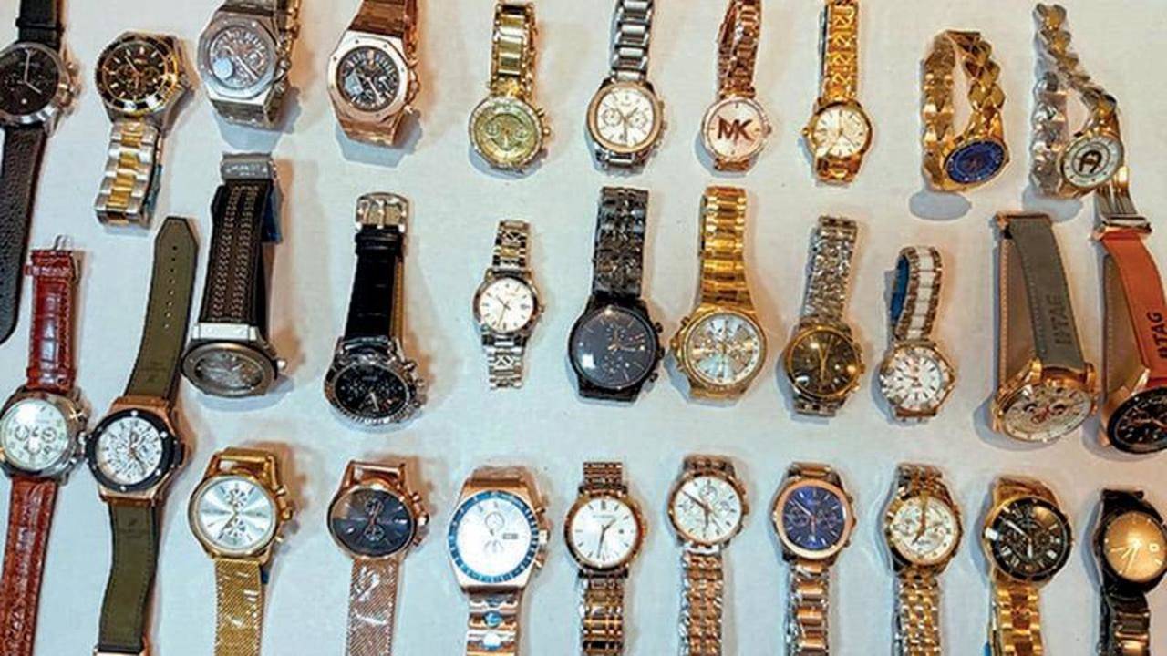 Stock of duplicate watches of top brands seized in raid Surat News Times of India