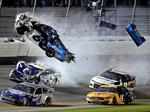 Hair-raising pictures of fiery crash at Daytona 500