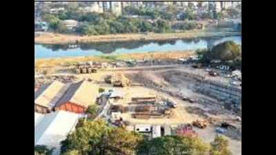 Pune: Shaft ready for tunnelling work near Jedhe Chowk