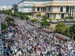 Massive protest against CAA in Chennai