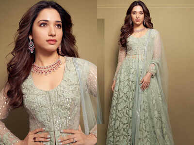 Tamannaah Bhatia just channeled her inner Sindhi in this summery anarkali