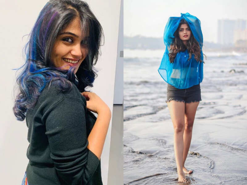 Mazhya Navryachi Bayko fame Isha Keskar's unicorn hair is next-level cool - Times of India Mazhya Navryachi Bayko fame Isha Keskar's unicorn hair is next-level cool - Times of India