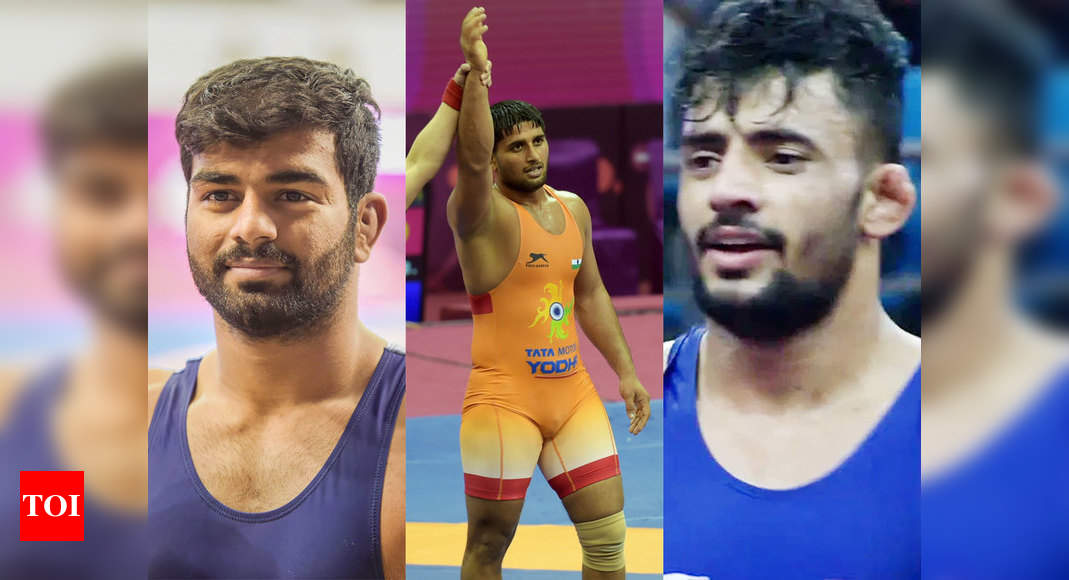 Ashu, Aditya, Hardeep win bronze as Indian wrestlers bag 5 medals from ...