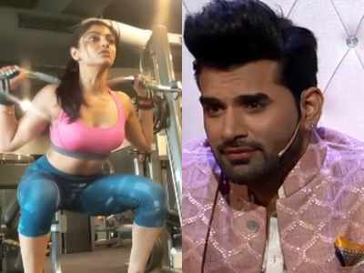 Bigg Boss 13: Akanksha Puri lifts heavy weights at the gym as ex-lover Paras Chhabra gets busy with Mujhse Shaadi Karoge