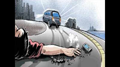 Secunderabad: Banker run over by car, seven-year-old son critical