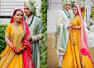 Here's proof! Yellow is the hot lehenga colour