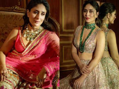 Kareena Kapoor Khan just showcased two wedding looks and we can't stop gushing over them