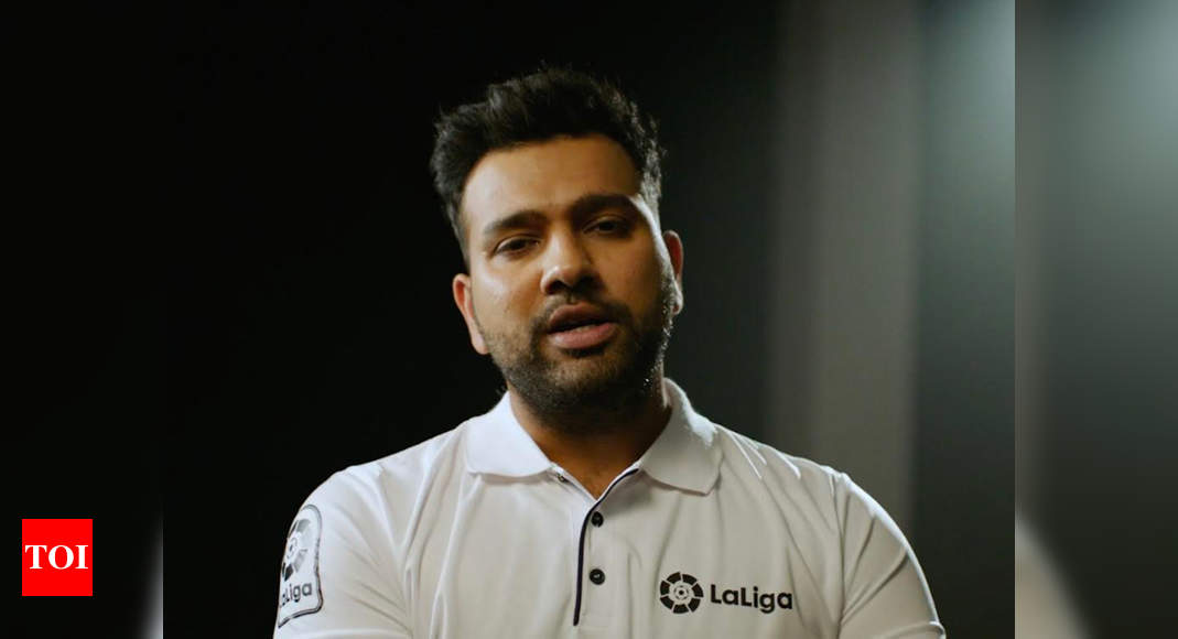 LaLiga launches its first ever campaign with Rohit Sharma | Football ...