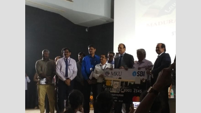 Madurai Kamaraj University, SBI launch smart combo card for students