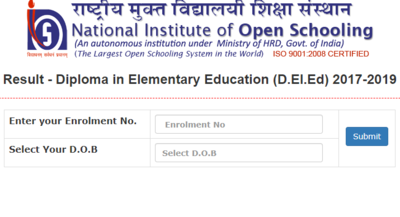 NIOS DElEd Result declared for Bihar January 2020 exam, here's direct link