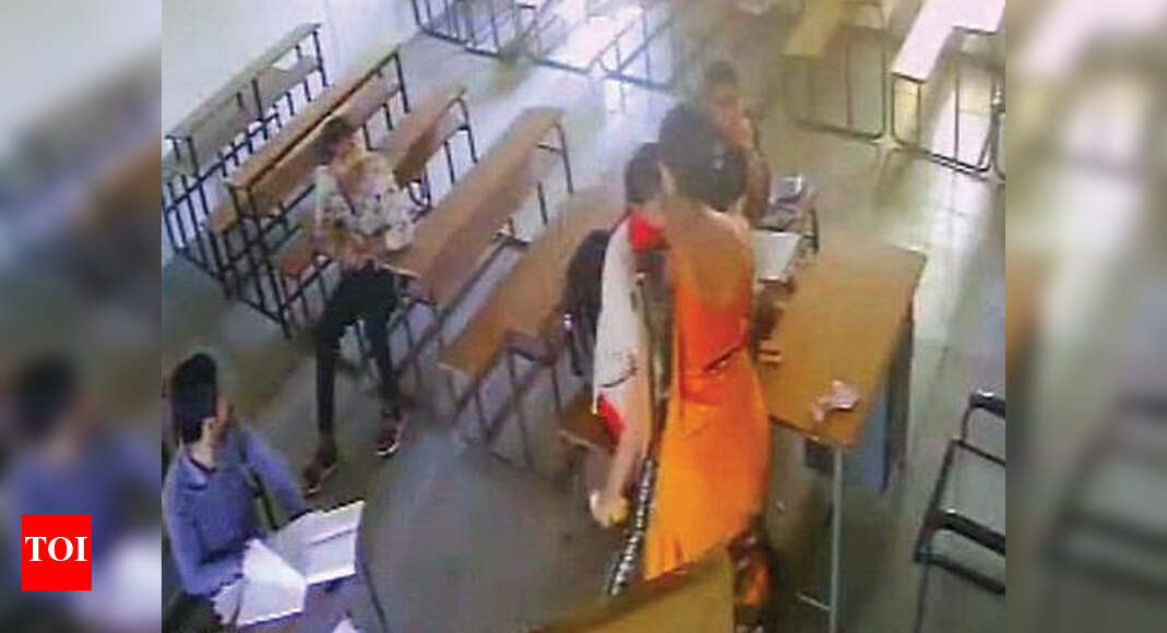 Brash student beats up principal in Gujarat Rajkot News Times of India